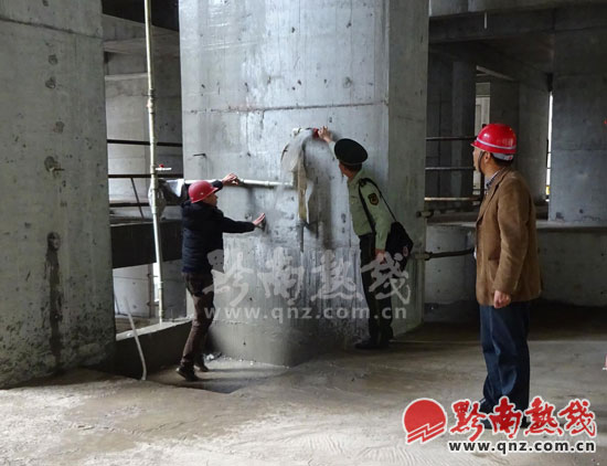 瓮安消防联合多部门开展建筑工地安全专项检查