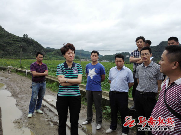 长顺县遭受特大暴雨袭击群众积极开展生产自救