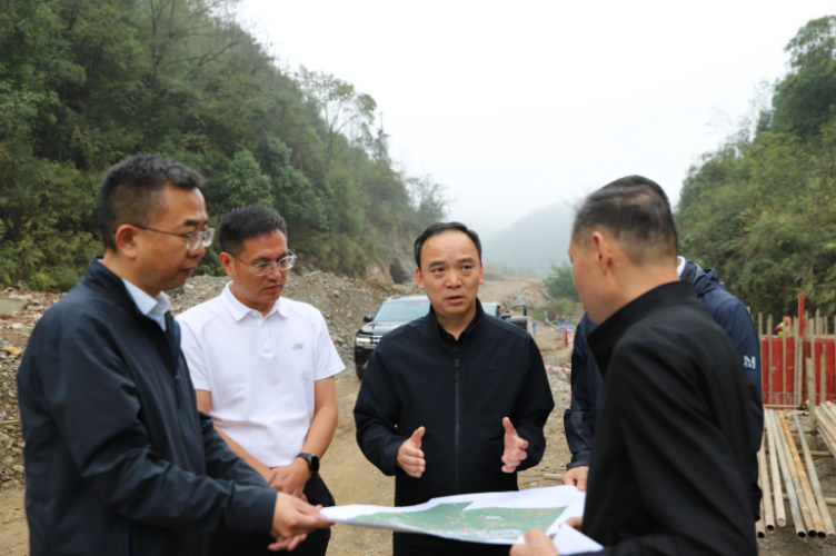龙强调研项目投资和岩溶洞穴生态环境整治工作